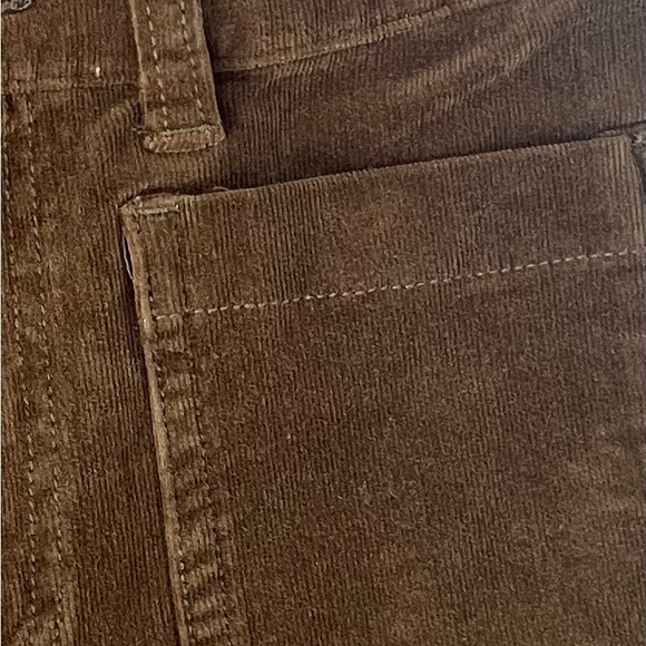 Pilcro and the Letterpress Anthropologie HighRise Corduroy Skinny Pants 28 Camel - Picture 5 of 7
